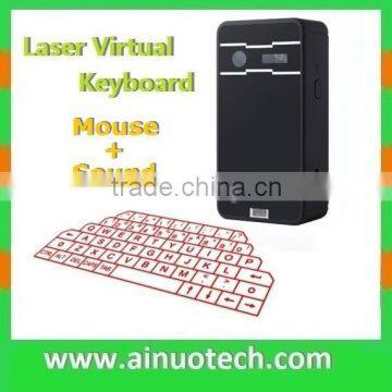 bluetooth virtual laser projection keyboard for mobile phone, pad,tablet pc and laptop