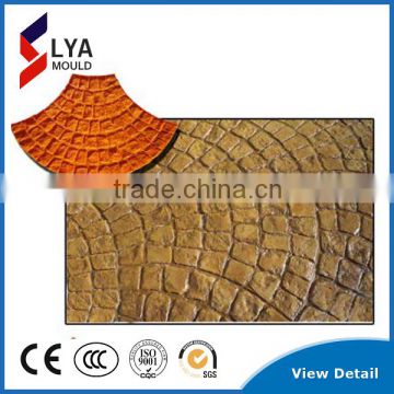 Brick and rock pattern designs for rubber stamping molds leather stamp