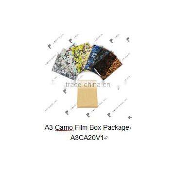 20 Peices camo Water Transfer Printing Film of A3 Size No. A3CA20V1