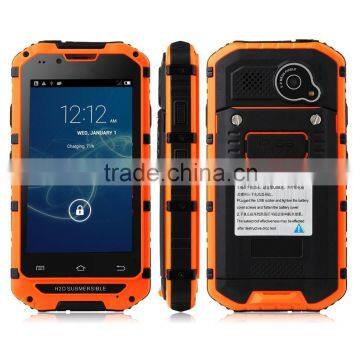 Discovery V6 Smartphone IP68 Android 4.2 MTK6572 4.0 Inch WiFi Orange