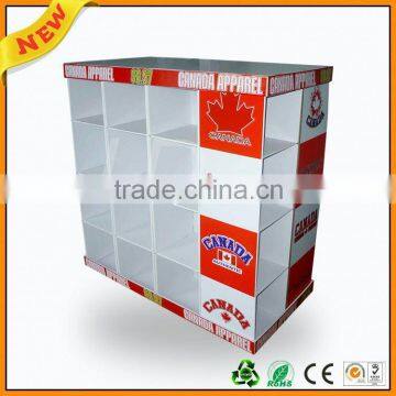 corrugated cardboard pallet display stand for moto gas ,corrugated cardboard pallet display for pet blankie