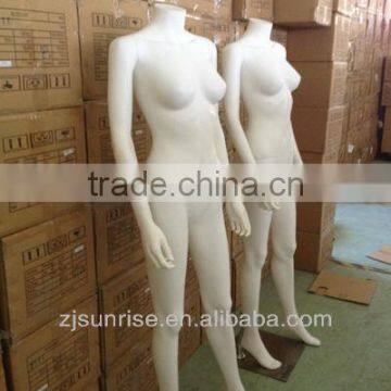 Hot Sale Fashion and Decent Plastic Mannequin Without Head