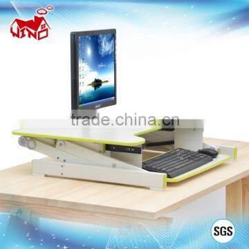 Hot sale portable foldable laptop table stand folding laptop holder desk