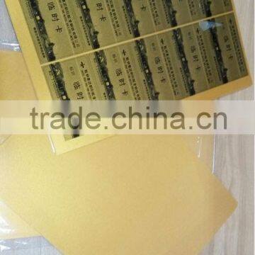 Meiqing White golden and silver colors pvc sheet thickness 0.3mm made in China