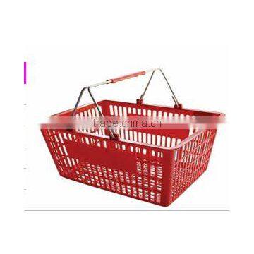 plastic shopping basket