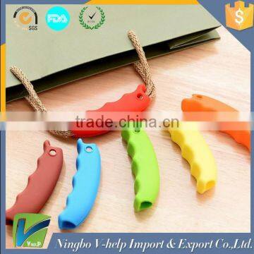 Colorful Portable Dish Silicone Knob Bag Carry Helper for Shopping Bag Handle Tool Clip Carry Grips photo-2