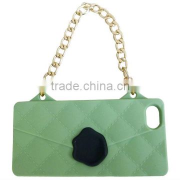 Cliche Silicone Handbag Case for iPhone 5