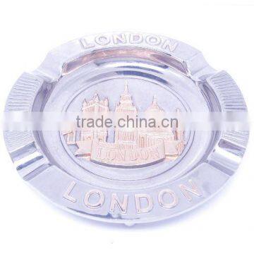 High quality metal cigarette cigar ashtray for gift box package