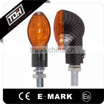 Universal E-mark LED Turn Signal Light Motorcycle Direction Indicator Light