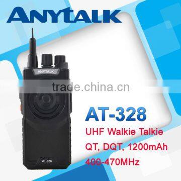 Popular AT-328 7.4V 5W power UHF two way radios walkie talkies