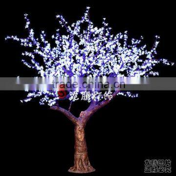 2.5m Ice white cherry blossom led tree lamp