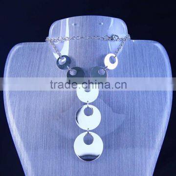 Cheap fashion jewelry necklace with pendants