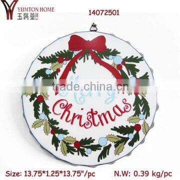 printed bottle cap Christmas flat ornaments