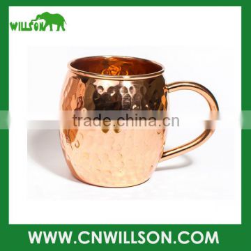 15oz Copper Plating Cups,Copper Mug,copper coffee cup ,thermal mug with copper cover