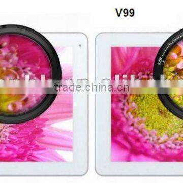 V99 Retina display 9.7 inch android tablet MID 2048x1536 Pixels IPS Screen Dual Core Bluetooth 10000mAh battery 09