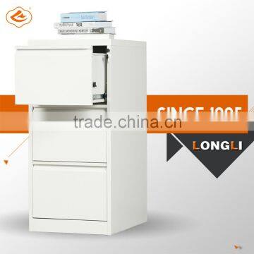 Metal Filing Office Rattan File Cabinet for F4 Hanging Folders In Office photo-6