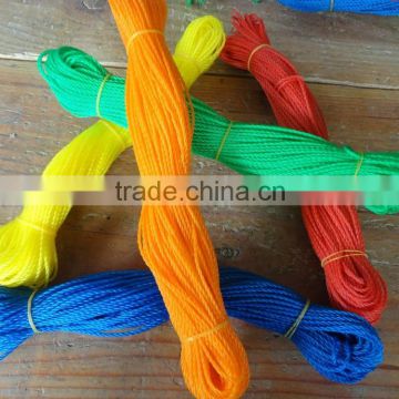 Plastic PP / PE materials twine rope for fishing rope twine