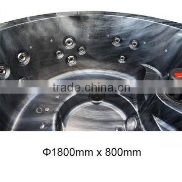 New Product 6 Persons Round Acrylic Balboa Massage Spa photo-5