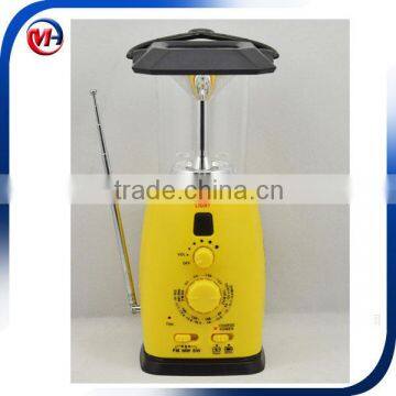 Wholesale Hand Cranking Solar Led Fishing Light with radio