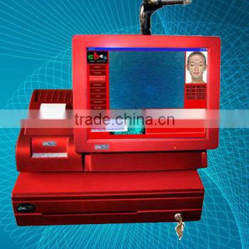 HOTTEST !!! CE approved best professional skin analysis machine / professional skin & hair analyzer