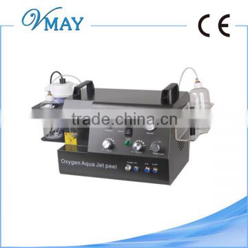 High pressure oxygen jet machine with diamond microdermabrasion no needle meso therapie machine HO2A