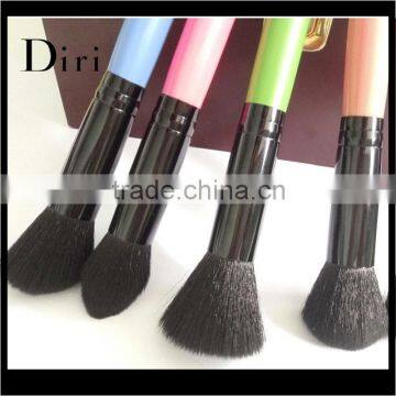 colorful makeup brush sets plastic handle makeup brush set 5pcs makeup brush kit