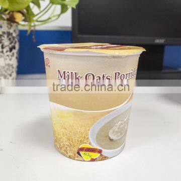 Low fat high nutrition instant porridge