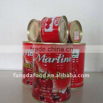 Tinned Tomato Paste and Canned Tomato Paste