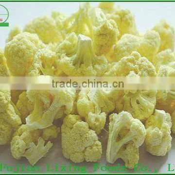 Freeze-dried vegetables of cauliflower using as foods material