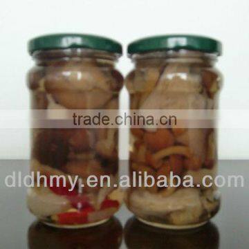 Canned Mixed Mushroom In Glass Jar