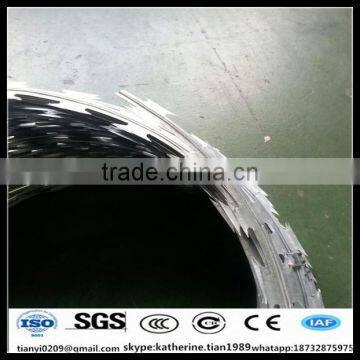 450mm coil diameter concertina razor barbed wire