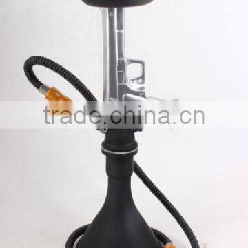 2016 New design medium resin stem pistol Gun Hookah shisha