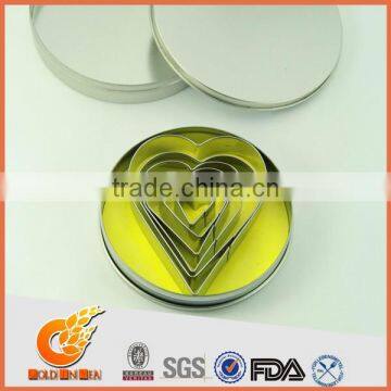 More Colorful Stainless Steel Cookie Cutter