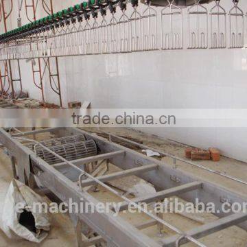 livestock poultry slaughter machine Living Poultry Cage Automatic Conveyor butcher equipment of chicken slaughter line