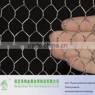 China Negative Twist Hot dipped galvanized hexagonal wire mesh Manufacture