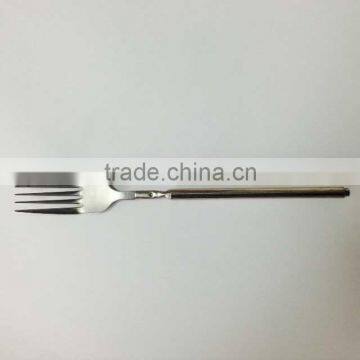 Telescopic stainless steel BBQ fork, Campfire roasting fork, Eco-friendly BBQ fork