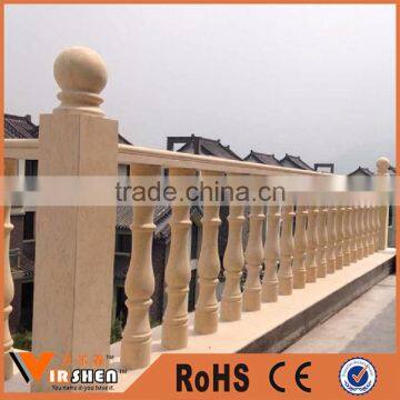 China stone handrail granite handrail stone stair baluster price