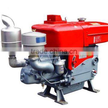 JD148 Diesel Engine Best Quality Single Cylinder Diesel Engine With Radiator photo-5