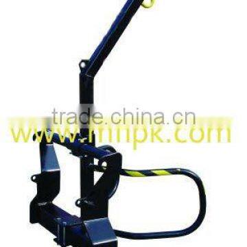 Front end loader bag lifter