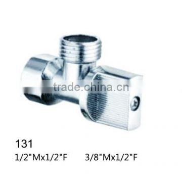 1/2"MX1/2"F Chrome Plated and Polished Sanitary Valve