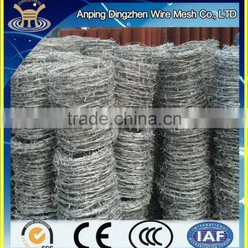 Discount!!!high quality cheap BWG SWG galvanized and pvc barbed wire, barbed wire price, cheap barbed wire