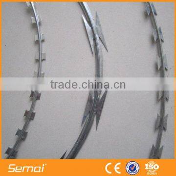 Wholesale Stainless Steel Concertina Razor Barbed Wire,Razor Blade Barbed Wire