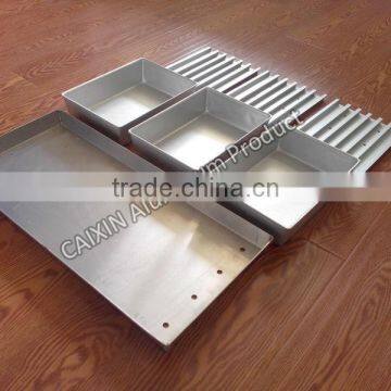Aluminum Rectangle Pan for Seafood Fast Chilled Processing photo-2