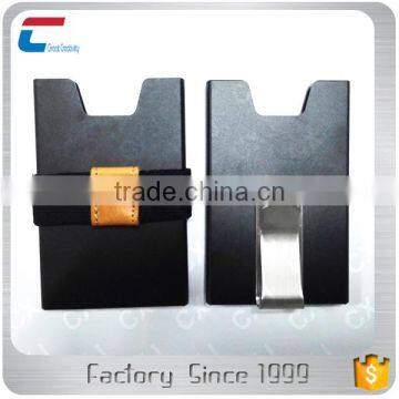 Customized Design Aluminum RFID Blocking Credit Card Holder Wallet From CXJ photo-5