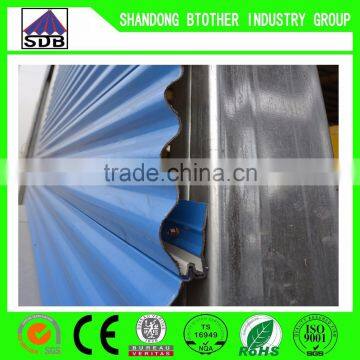 Single Skin Color Steel PPGI Corrugated Roofing Profile Sheet