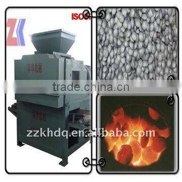 Charcoal briquette machine