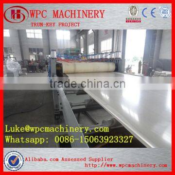 WPC Crust Foam Board Machine/ WPC Crust Foam Board extrusion Machine