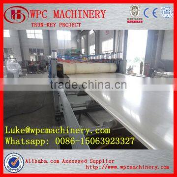 High Output Pvc Foamed Cabinet Board Making Machine/wpc Foam Board Extruder Machine photo-3