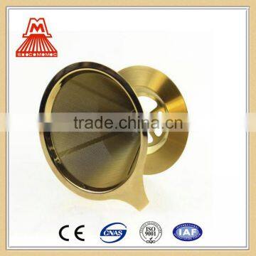 Wholesale Gold Stainless Steel Coffee Filter/dripper Products Made in China photo-4