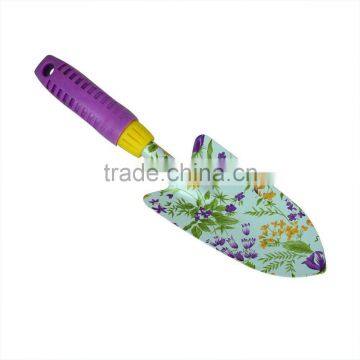 Garden Spring Floral Painted Trowel Spade Shovel Metal Head